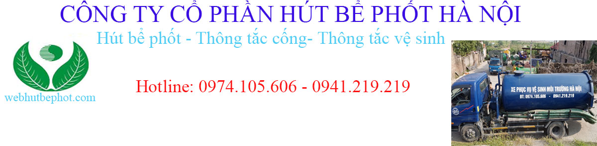 Hút bể phốt giá rẻ tại Hà Nội 0974.105.606