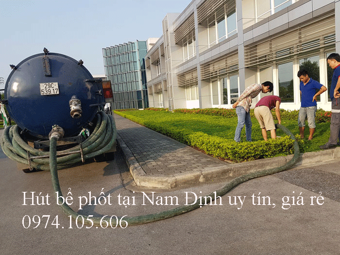 Hút Bể Phốt Tại Nam Định Uy Tín, Giá Rẻ 0974.105.606