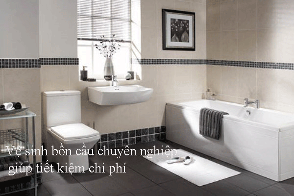 Vệ sinh bồn cầu chuyên nghiệp và tiết kiệm chi phí