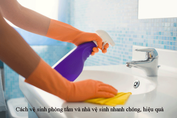 Cách Vệ Sinh Phòng Tắm Nhanh Chóng 0974.105.606