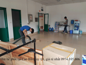 Hút bể phốt tại Cao Bằng uy tín, giá rẻ nhất