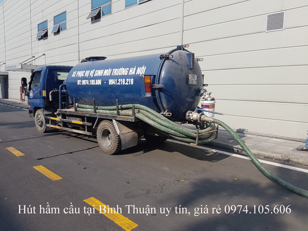 Hút hầm cầu tại Bình Thuận uy tín, giá rẻ 0974.105.606