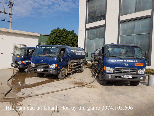 Hút Hầm Cầu Tại Khánh Hòa Uy Tín, Giá Rẻ 0974.105.606