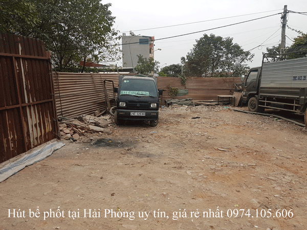 Hút bể phốt tại Hải Phòng uy tín, giá rẻ 0974.105.606