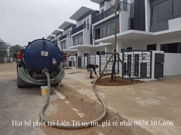 Hút bể phốt tại Liên Trì giá rẻ nhất 0941.219.219