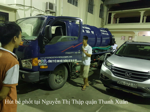 Hút Bể Phốt Tại Nguyễn Thị Thập Quận Thanh Xuân 0941.219.219