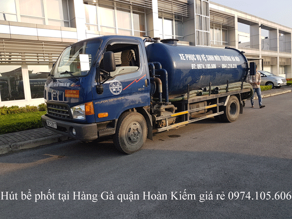 Hút Bể Phốt Tại Hàng Gà Quận Hoàn Kiếm Giá Rẻ