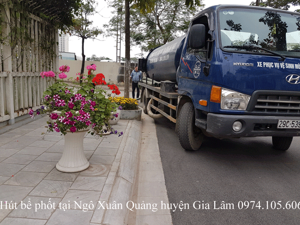 Hút Bể Phốt Tại Ngô Xuân Quảng Huyện Gia Lâm 0974.105.606