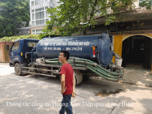 Thông tắc cống tại Hoàng Như Tiệp quận Long Biên 0941.219.219