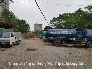 Thông tắc cống tại Hoàng Như Tiệp quận Long Biên 0974.105.606