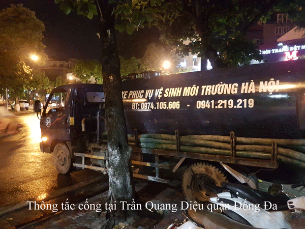 Thông Tắc Cống Tại Trần Quang Diệu Quận Đống Đa