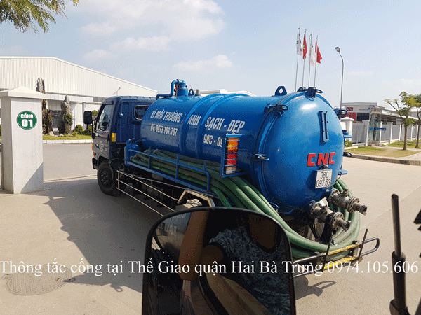 Thông Tắc Cống Tại Thể Giao Quận Hai Bà Trưng 0974.105.606