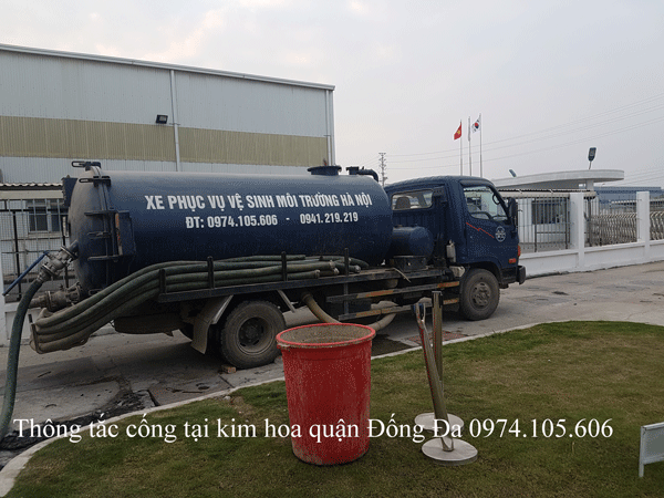 Thông tắc cống tại Kim Hoa quận Đống Đa 0974.105.606