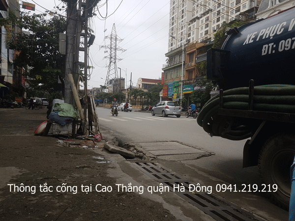 Thông Tắc Cống Tại Cao Thắng Quận Hà Đông 0941.219.219